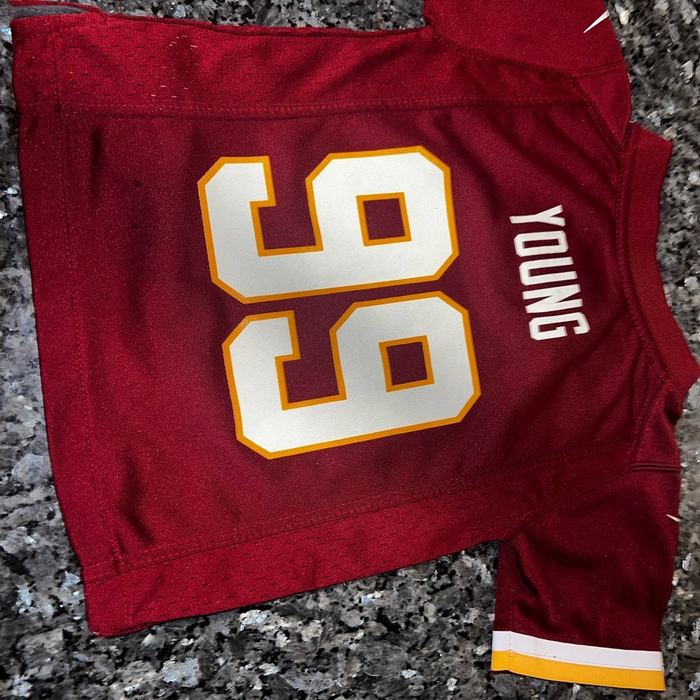 Toddler Redskins Commanders jersey